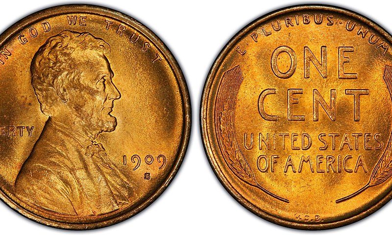 Featured image: 1909 Wheat Penny Coin Value (Errors List, “S” & No Mint Mark Worth)