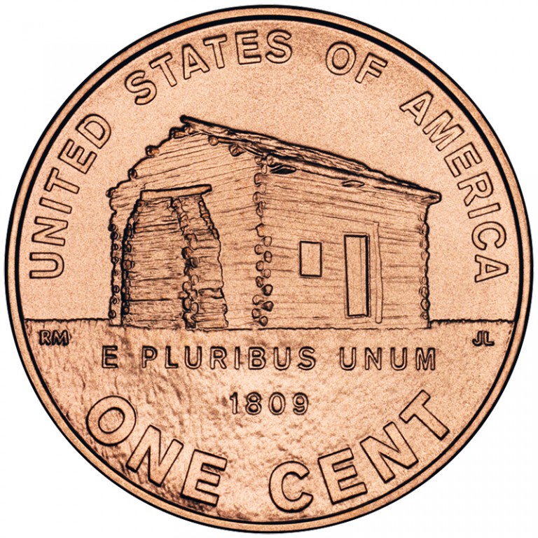 Illustration: Error Varieties That Increase 2009 Log Cabin Penny Value
